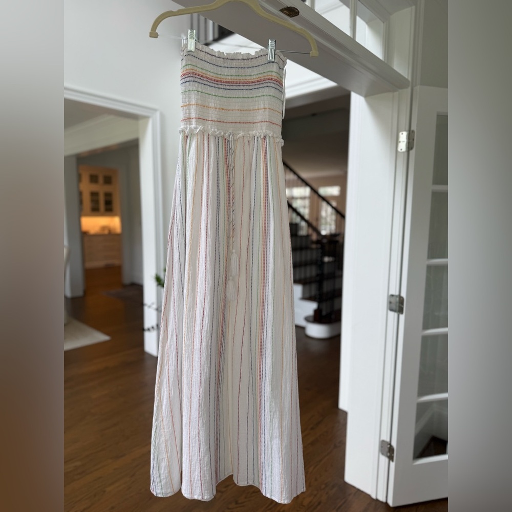 PQ Swim Multicolor Striped Maxi Dress